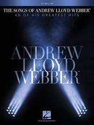 The Andrew Lloyd Webber Collection Violin Solo Collection cover